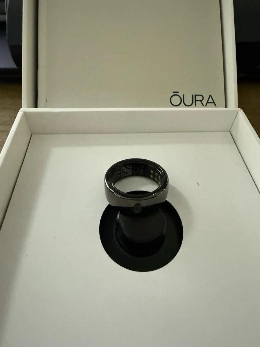 Oura Ring Gen 3 Horizon Black Size 8